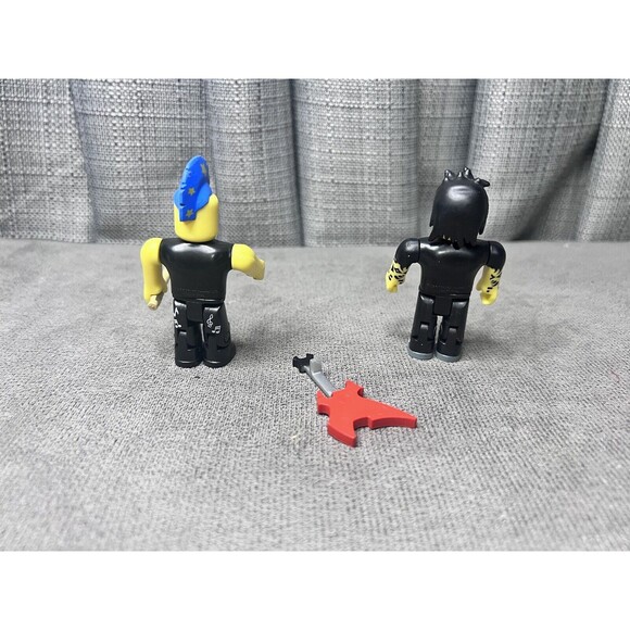 ROBLOX Punk Rocker Figures Drums Guitar Lot Toy Video Game Incomplete - Picture 10 of 11